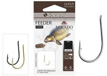 HACZYK SENSUAL - FEEDER Nr 12 G / 0.10mm / 70cm - torebka 10szt. MIKADO HSP9109-12G-010