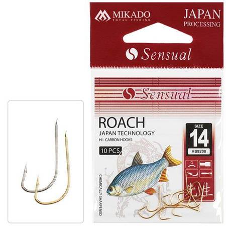 HACZYK SENSUAL - ROACH Nr 14 G - torebka 10szt. MIKADO HS9200-14G