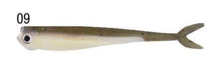 JASKÓŁKA TWINKEY SHAD 4,5cm KOLOR 09 OP.10SZT KONGER 330040109