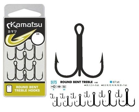 KAMATSU KOTWICE K-085 ROUND BENT TREBLE 06BLN OP.7SZT KAMATSU 517300306