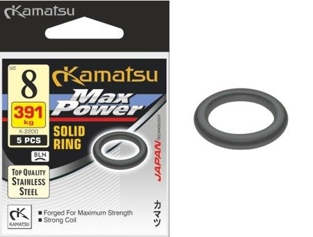 KÓŁECZKO SOLID RING MAX POWER K-2200 8mm/391kg BLN OP.5SZT KAMATSU 555253008