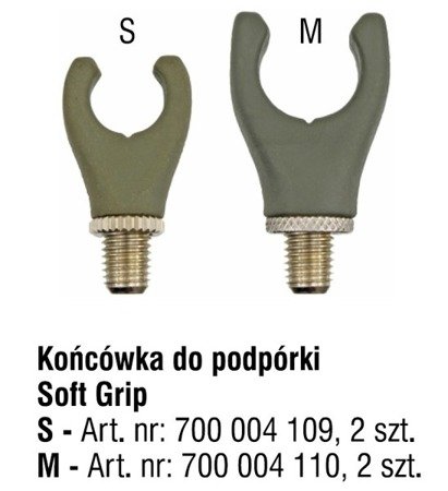 KOŃCÓWKA PODPÓRKI SOFT GRIP ROZMIAR S OP.2SZT. KONGER 700004109