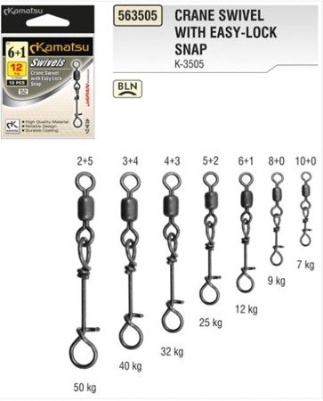 KRĘTLIK Z AGRAFKĄ EASY LOCK 10+0BLN 7KG OP.10SZT K-3505 KAMATSU 563505010