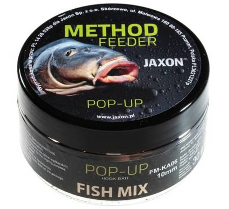 KULKI PROTEINOWE POP-UP METHOD FEEDER 10MM FISH MIX 30G JAXON FM-KA06