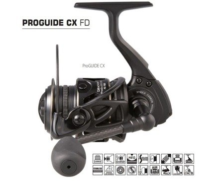 Kołowrotek   ProGUIDE CX FD735i XT60C Carbon, szp.alu 35 6BB+Inf.AR    DRAGON CHG-15-00-735