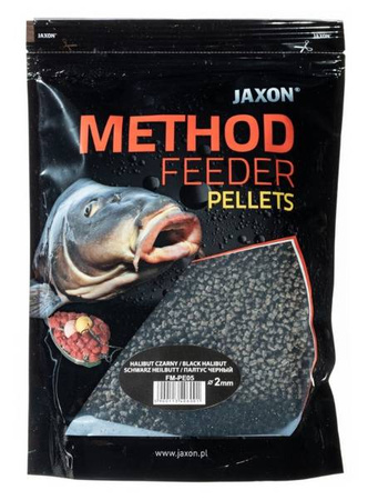 PELLETS METHOD FEEDER 4MM HALIBUT CZARNY 500G JAXON FM-PE15