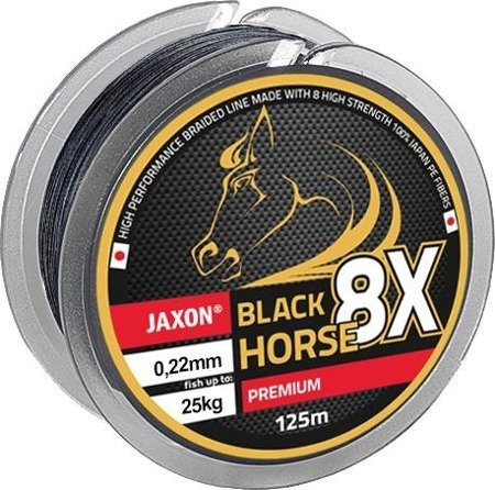 PLECIONKA BLACK HORSE 8X PREMIUM 0,06 10x10M JAXON ZJ-BHP006C