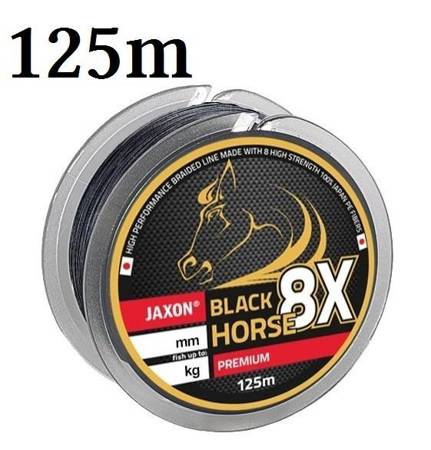 PLECIONKA BLACK HORSE 8X PREMIUM 0,08 125M JAXON ZJ-BHP008G