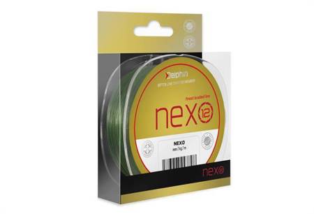 PLECIONKA NEXO 12 zielony 0,16mm 11,0kg 1300m Delphin (101000015)