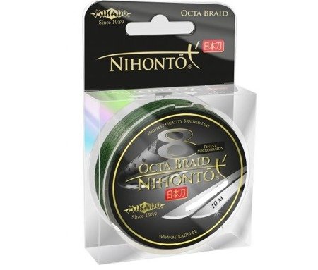 PLECIONKA NIHONTO OCTA BRAID  028 GREEN 10M