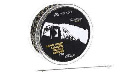 PRZYPON LEAD FREE LEADER 40lbs/10m  CAMO MIKADO