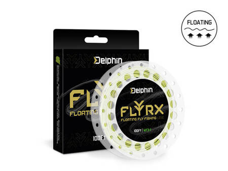 Plecionka wędkarska Delphin FLYRX WF5-F / 100 FT Delphin (101004332)