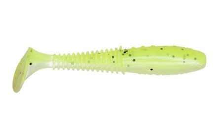 Ripper  Invader PRO - GREEN KIWI 2"/5cm 5szt./bag PEARL/CHARTREUSE black glitter     DRAGON CHE-IV20D-01-650