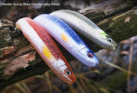 SLENDER SCOOP SHAD 15CM 17G LEMON BACK 28PCS BULK Savage Gear (74278)