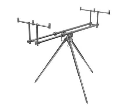 STANOWISKO KARPIOWE TRIPOD TPX3 Silver na 3 wędki Delphin (101000977)