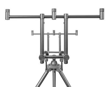 STANOWISKO KARPIOWE TRIPOD TPX3 Silver na 3 wędki Delphin (101000977)