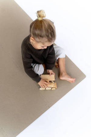 TODDLEKIND Mata do zabawy piankowa podłogowa Classic Playmat Sandstone