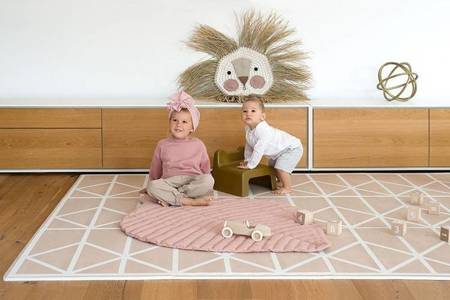 TODDLEKIND Mata do zabawy piankowa podłogowa Prettier Playmat Nordic Clay Beige