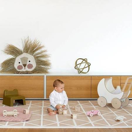 TODDLEKIND Mata do zabawy piankowa podłogowa Prettier Playmat Nordic Clay Beige