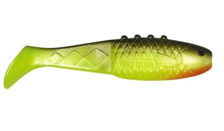 V-LURES Reno Killer 3,5"/8.5cm 3szt./bag YELLOW FLUO/BLACK  red    DRAGON CHE-RN35S-40-140