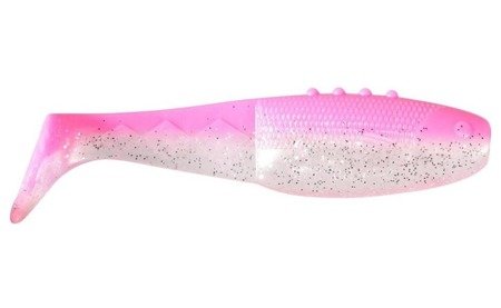 V-LURES Reno Killer PRO - LIGHT ORCHID 3,5"/8.5cm 3szt./bag CLEAR/PINK silver silver    DRAGON CHE-RN35D-20-311