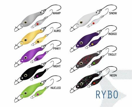 Wahadłówka Delphin RYBO 0.5g AURO Hook #8 Snap 00 Delphin (101000728)