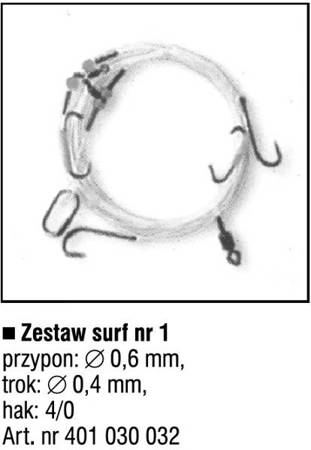 ZESTAW SURF NR.1 SEAKON KONGER 401030032