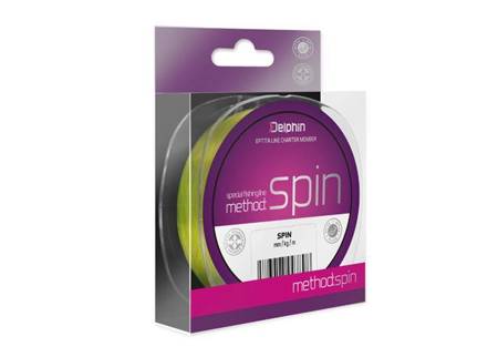 ŻYŁKA DO SPINNINGU METHOD SPIN  żółta 0,18mm 3,0kg 5000m Delphin (500661518)