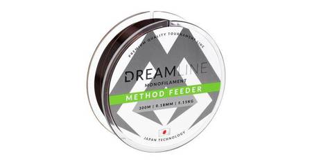 ŻYŁKA DREAM LINE METHOD FEEDER (CAMO) - 0.18mm / 5.15kg / 300m - 1 szp. Mikado-ZDL200-300-018