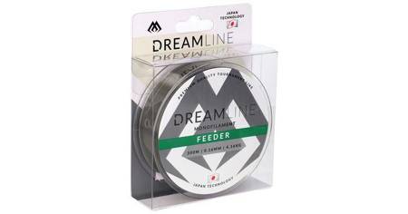 ŻYŁKA DREAMLINE FEEDER (MOSS GREEN) - 0.16mm / 4.16kg / 300m - 1 szp. MIKADO