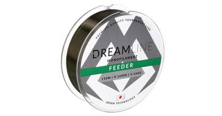 ŻYŁKA DREAMLINE FEEDER ZIELONA - 0.16mm / 4.16kg / 150m - 1 szp. MIKADO