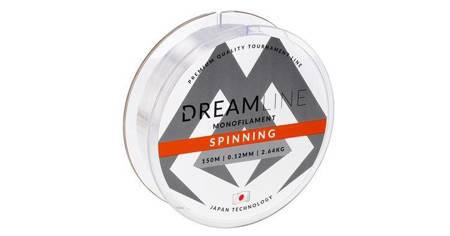 ŻYŁKA DREAMLINE SPINNING (CLEAR) - 0.28mm / 9.89kg / 150m - 1 szp. Mikado-ZDL400-150-028