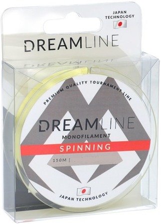 ŻYŁKA DREAMLINE SPINNING (YELLOW) - 0.35mm / 13.1kg / 150m - 1 szp. Mikado-ZDL410-150-035