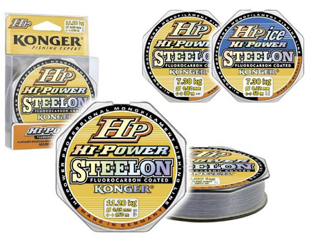 ŻYŁKA HI POWER FLUOROCARBON COATED 0,25/150m KONGER 241150025