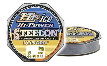 ŻYŁKA HI POWER FLUOROCARBON COATED ICE 0,10/50m KONGER 241050010