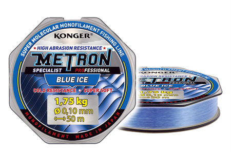 ŻYŁKA METRON SPECIALIST PRO BLUE ICE 0.10/50 KONGER 201050010