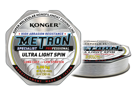 ŻYŁKA METRON SPECIALIST PRO ULTRA LIGHT SPIN 0,14/150 KONGER 203150014