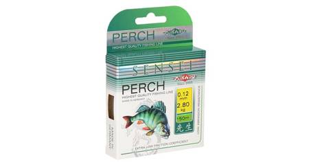 ŻYŁKA SENSEI PERCH 0.12mm\2.80kg\150m - 1szp. MIKADO ZOK-012