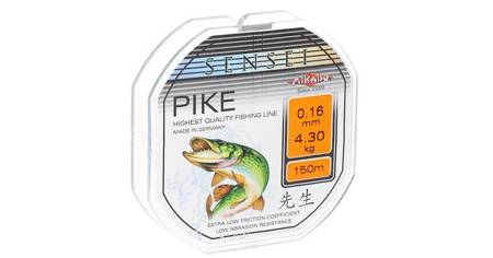 ŻYŁKA SENSEI PIKE 0.16mm\4.30kg\150m - 1szp. MIKADO ZPI-016