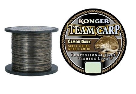 ŻYŁKA TEAM CARP CAMOU DARK 0.25/600 KONGER 229600025