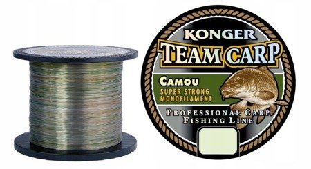 ŻYŁKA TEAM CARP CAMOU DARK GREY 0.35/600 KONGER 236600035