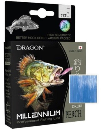 Żyłka  Millenium / Made In Japan OKOŃ 175 m 0.22 mm/5.98 kg niebieska    DRAGON PDF-31-52-022