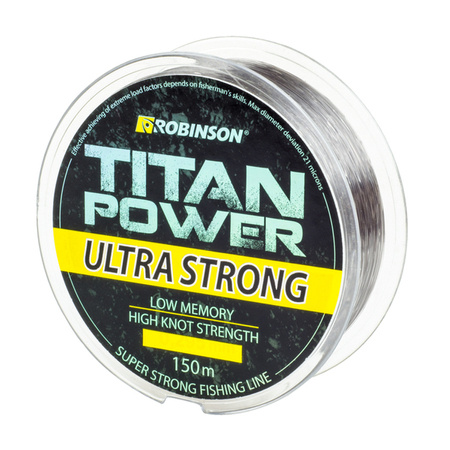 Żyłka Robinson Titan Power Ultra Strong 150m, 0.215mm Robinson 55-BE-215