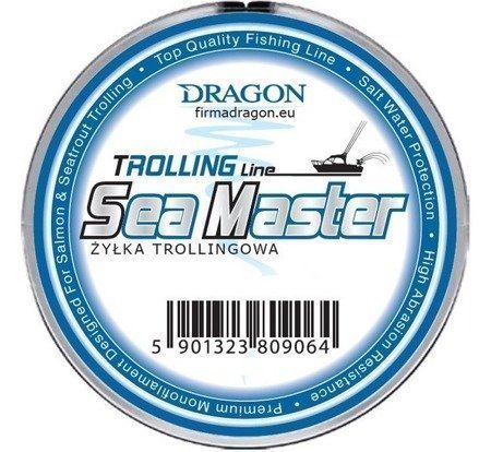 Żyłka  SEA MASTER Trolling 2000m  0.40 mm/13.50 kg ciemnoczerwona     DRAGON TDC-30-23-940