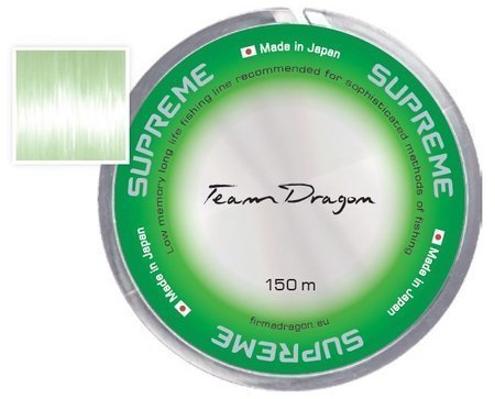 Żyłka TEAM  SUPREME / Made In Japan 150 m 0.18 mm/4.10 kg jasnozielona    DRAGON PDF-30-14-318